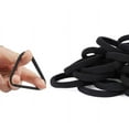 thumbnail image 3 of Thick Hair Elastics Black Hair Elastics Seamless Hair Ties, 3 of 4