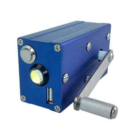 

Outdoor Portable Hand Crank Charge Generator Multifunction Emergency Survival Charger for Cellphone Laptop 3W Dynamo