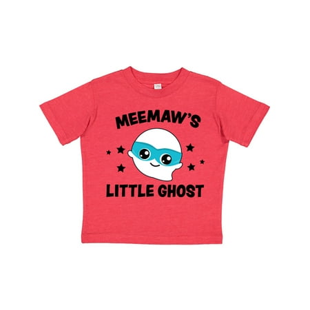 

Inktastic Cute Meemaw s Little Ghost with Stars Gift Toddler Boy or Toddler Girl T-Shirt