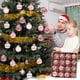 thumbnail image 4 of Christmas Decorations Christmas Ball Set Electroplated Plastic Painteds Christmas Tree Ornaments 6cm 16 Pieces, 4 of 6