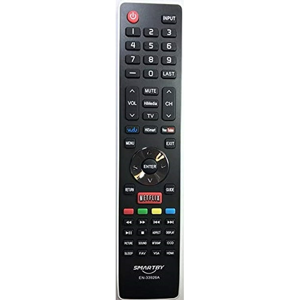 hisense en33926a led smart tv remote control for 32k20dw 32k20w