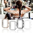thumbnail image 7 of KOMI 4-Pack Bling Screen Protector for Apple Watch Series 9 8 7 41mm Case, Women Glitter Diamond Rhinestone Bumper Cover for iWatch Accessories 41 mm, 7 of 7