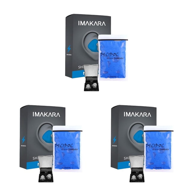 Vogacara Tapones para los oídos a prueba de sonido Nap Anti-ruido Soft Earbud Moldable Tapones para los oídos impermeables para Type1 NO1 Vogacara CBP148128