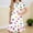 Multicolor, variant on Cethrio Girls' Nightgowns Size 7-8, Mid-length Fashion Puff Sleeve Summer Kids Sleep Dresses Sleepwear Multicolor Size 8