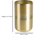 thumbnail image 4 of NuSteel JW5H NuSteel Jewel Gold Finish Tumbler, 4 of 4
