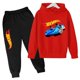 thumbnail image 5 of Conjuntos de ropa deportiva para niños de Hot Wheels, primavera y otoño, informales, para niños de 3 a 13 años, sudadera con capucha y pantalones, 5 of 5