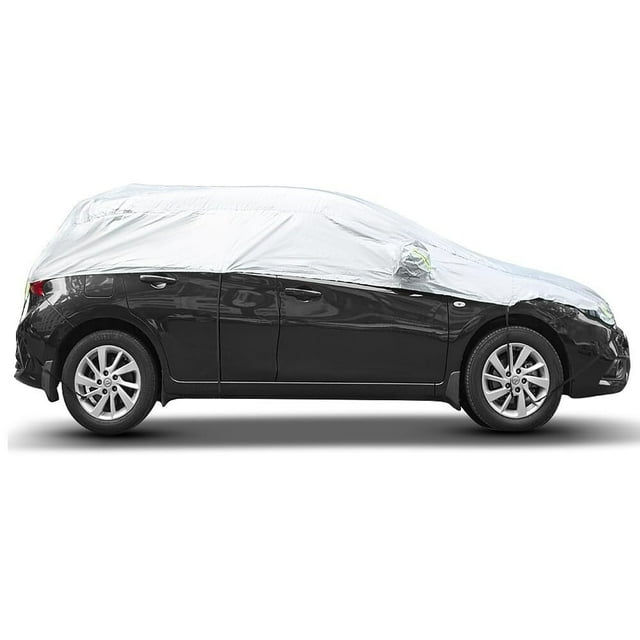 Funda universal de tafetán de poliéster para todo tipo de clima, cubierta para el cuerpo del coche para todas las estaciones, impermeable, a prueba de polvo, resistente a los rayos UV, a
