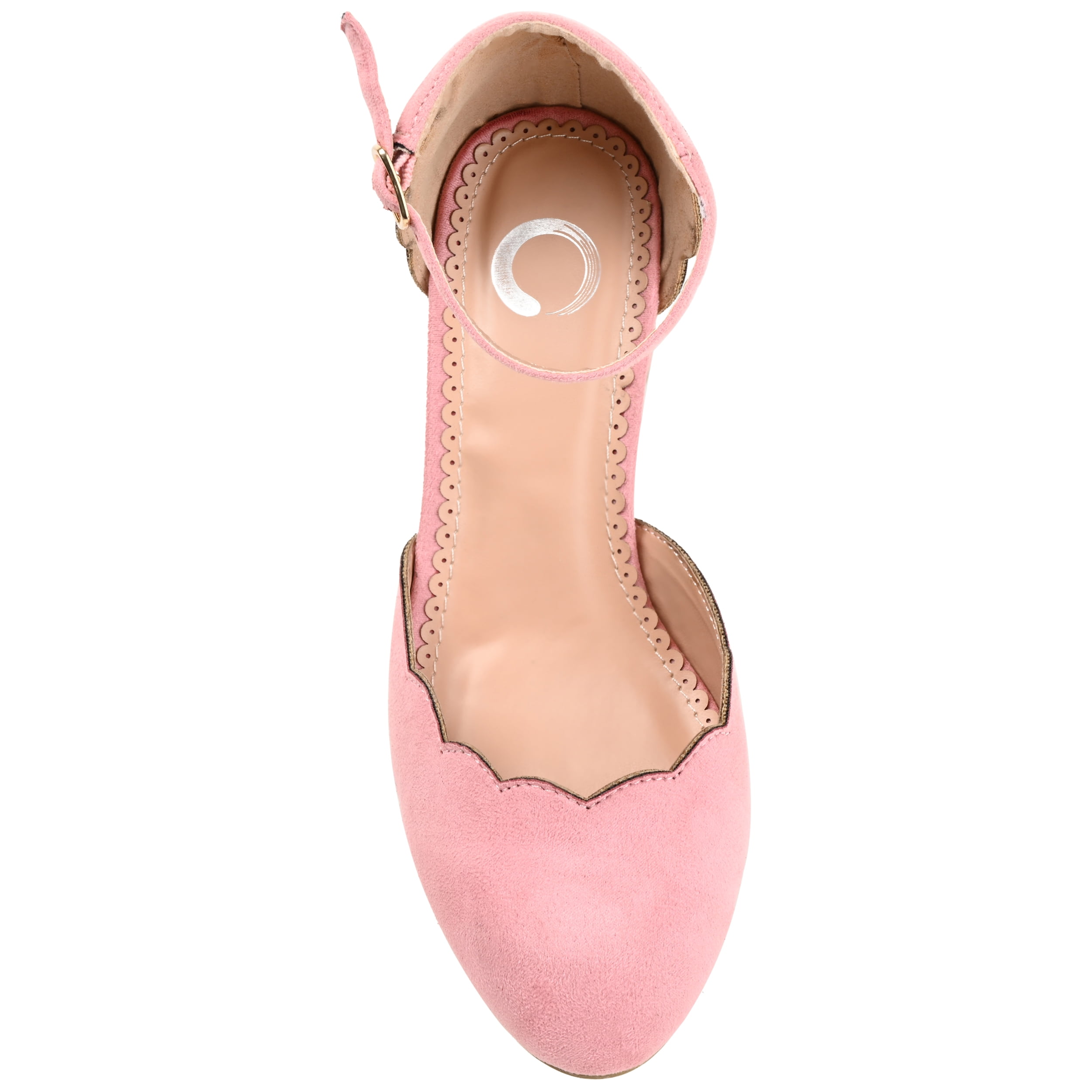 Journee Womens Edna Round Toe Low Block Heel Pumps, Widths Available