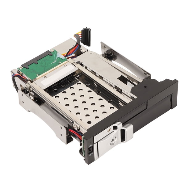 Caja De Disco Duro SATA, Función De Intercambio En Caliente Excelente Disipación De Calor Bandeja HDD SATA Función De Bloqueo De Teclas Para PC De Escritorio ANGGREK Internal HDD Enclosure