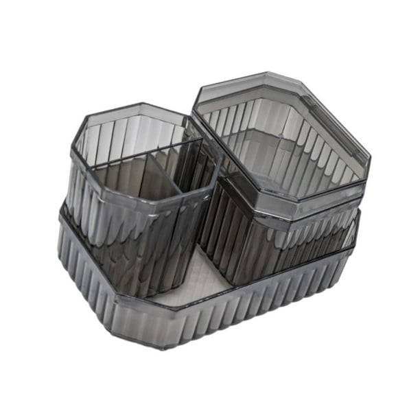 Soporte para cortaúñas, caja de herramientas de manicura, organizador de uñas, accesorios para cajas, tijeras para uñas, organizador artístico, 3 uds.