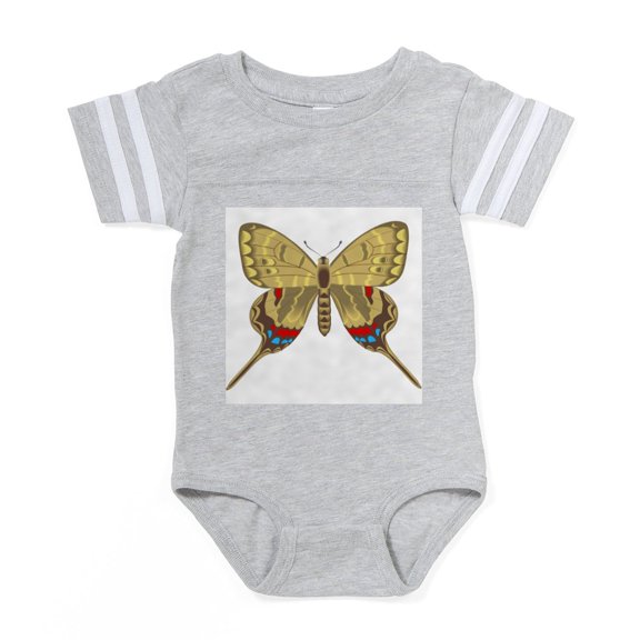 CafePress - Fantasy Butterfly 14 - Cute Infant Baby Football Bodysuit