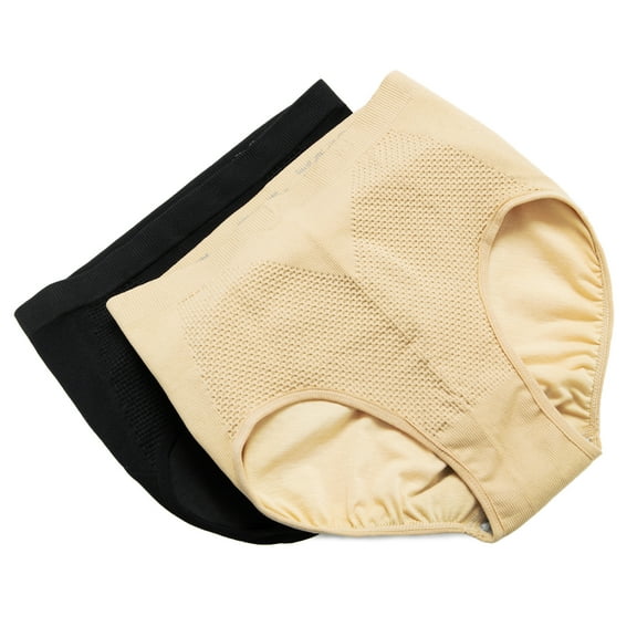 Women's Padded Seamless Butt Hip Enhancer Panties Butt Lift Underwear Shapewear Seamless Buty Panty, Beige, S/M