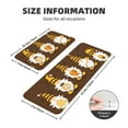 thumbnail image 2 of Fuzoiu Gnomes With Honey Print Kitchen Floor Mat 2 Sets,Kitchen Rugs and Mats,,Non Skid Waterproof Kitchen Floor Mat for Kitchen,Home Office,Sink,Laundry, 2 of 6