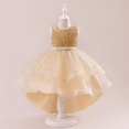 thumbnail image 2 of Flower Big Girl's Dress Princess Maxi Dresses Bridesmaid Wedding Birthday Party Pageant Prom Gown for Kids, 2 of 5