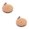 thumbnail image 2 of Inteprter Correa de cuero, cinturón, bolso de hombro, asa para hacer cuero, banda para manualidades, mochila, accesorios para manualidades, 2cm de ancho, vino rojo 2piezas Inteprter CBP182613, 2 of 5