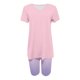 thumbnail image 3 of Blusas para las Mujeres Casual Impreso Cuello en V Manga Corta Blusa Pantalones Cortos, Conjuntos de Ropa para las Mujeres, 3 of 5