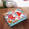 thumbnail image 4 of Favores de fiesta de caja de galletas de bricolaje con tapas Estuche de artículos diversos para empaquetar regalo de Navidad Hugtrwg Para estrenar, 4 of 8