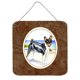 thumbnail image 1 of Impresiones para colgar en la pared o en la puerta Caroline's Treasures Basenji 7109DS66 6 x 6 Multicolor, 1 of 1