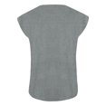 thumbnail image 2 of TiaoBug Men's Workout Tank Tops Sleeveless Cut Off Gym Shirts Athletic Running Beach Vest Dark Gray XL, 2 of 5