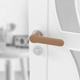 thumbnail image 4 of Qualitchoice Poignée de Porte Housse de Protection Manchon en Silicone Anti Collision Poignée de Porte Couvercle Café, 4 of 9