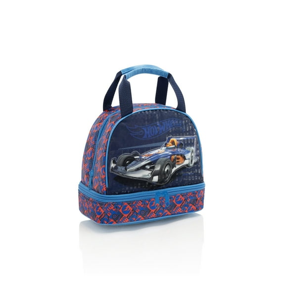 Mattel Kids Hot Wheels Deluxe Lunch Bag (MT-DLB-HW06-25BTS)