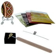 thumbnail image 5 of Fine Brass Tip Wooden Handle Ukrainian Kistka (Hot Wax Pen) 0.3 mm, 5 of 5