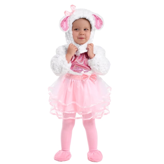 Costume Spooktacular Creations Pink Lamb para niñas de 12 a 18 años