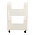 thumbnail image 1 of Étagère de Rangement Mobile, Chariot de Rangement en Plastique Grande Capacité avec Roulettes Verrouillables Multifonctionnel pour Jouets, 1 of 7