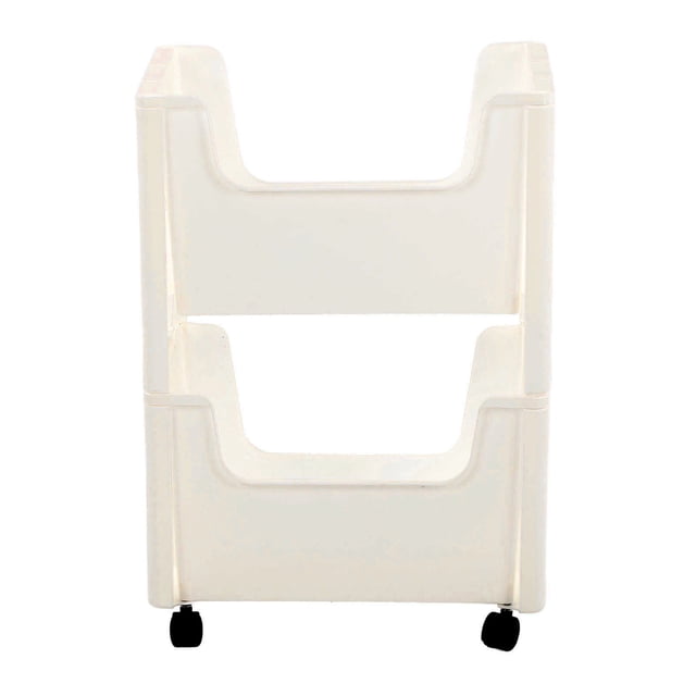 Étagère de Rangement Mobile, Chariot de Rangement en Plastique Grande Capacité avec Roulettes Verrouillables Multifonctionnel pour Jouets