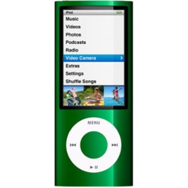 Apple, iPod nano, Blue, 8GB Flash Portable Media Player - Walmart.com