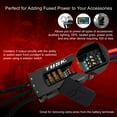 thumbnail image 2 of Tusk 3-Way Compact 12V Accessory Power Harness for motorcycles and ATVs., 2 of 11