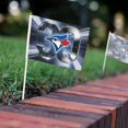 thumbnail image 3 of Fashion Toronto Baseball 30 Double Sided Handheld Flag 5.5x8.2in, Polyester Waving Flags with Plastic Pole Mcp713, 3 of 7