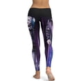 thumbnail image 4 of Harley Quinn Joker Animated Yoga Pants Women High Waisted Tummy Control Non See-Through Elastic Running Workout Yoga Leggings Pants, 4 of 7