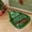 Green, variant on Uutvery Christmas Carpet Bathroom Rugs,Snowman Bath Rug Non Slip Soft Bathroom Mat,Santa and Christmas Tree Shaped Door Mat,Bathtub Rug Bathroom Tub Kitchen Rug Decoration,16x24 inches