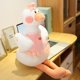 thumbnail image 2 of Cute Swan Plush Toys Kawaii Flamingo Doll Stuffed Soft Animal Pillow Ballet Swan with Crown Baby Kids Girls Appease Gift zhangmengya LED, 2 of 2