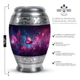 thumbnail image 2 of Butterfly Tiny Urns For Adult Brother - Funeral Urns For Male And Female - Blue Cremation Urn For Men & Women - Large Decorative For Human Remains - Pink Mini Urn For Mom & Dad, Set Of 4 (10&3) Inch, 2 of 7