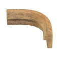 thumbnail image 2 of Whitecap 60833 Teak 1-5/8"H x 13/16"W Outside Corner Rail Molding, 2 of 2