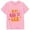 1#Pink, variant on Kiijoy Toddler Girls Short Sleeve T-Shirt Letter Print Crewneck Casual Tshirt, Sizes 1-2