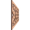 thumbnail image 3 of Ekena Millwork 47"W x 12"H x 3/8"T Keene Fretwork Moulding, Alder, 3 of 13