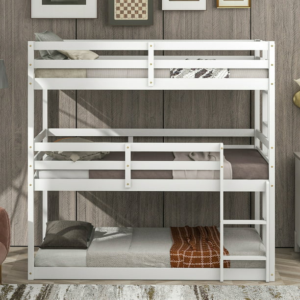 Sesslife Kids Bunk Beds For Small Rooms, 3 4 Bunk Beds