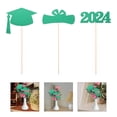 thumbnail image 1 of VERDANVERSE 9pcs Graduation Party Centerpiece Sticks Versatile Table Vase Decor Handheld Photo Props, 1 of 8