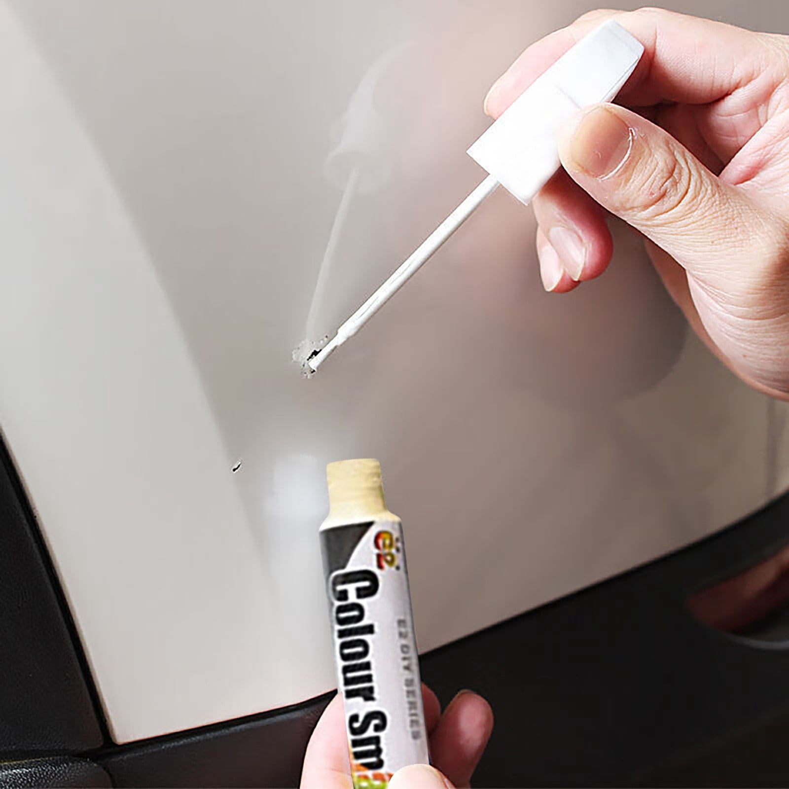 Car Touch-Up Paint, Car Paint Scratch Repair Pen, Universal Color Touch-Up Paint Pen, Various Car Touch-Up Paint (White)