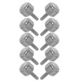 thumbnail image 1 of GAXIRE 20Ud Tornillos De Mano Estriados Para Herramientas De Medición Con Acabado Metálico Plateado, 1 of 7