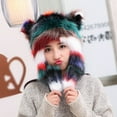 thumbnail image 5 of Herrnalise Winter Women's Warm Plush Thickened Cute Cartoon Lei Feng Hat, 5 of 6