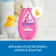 thumbnail image 3 of Champú Johnson's Kids Shiny & Soft sin lágrimas, 400 ml, con aceite de argán, 3 of 9
