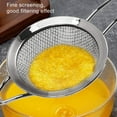 thumbnail image 3 of Haofy Stainless Steel Skimmer Spoon Filtering Soy Milk  Hot Pot Ingredients Fine Mesh Strainer, Versatile for Straining, 3 of 8