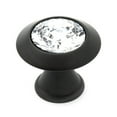 thumbnail image 2 of Alno C214-CLR/PB Crystal Series 1.25" Luxury Solid Brass Cabinet Knob - Brass, 2 of 4