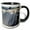 Black/White, variant on 3drose, Victoria Falls, Zambesi River, Zambia and Zimbabwe-af51 Tno0000 - Tom Norring, 11oz Two-tone Blue Mug