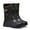 Black, variant on Tanleewa Fur Lined Men’s Snow Boots Mid Calf Outdoor Hiking Boots 10 Adult Male