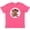 Vintage Hot Pink, variant on Monkey Girl Youth T-Shirt